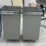 سطل زباله کابینتی مدل دوقلو 25 لیتری